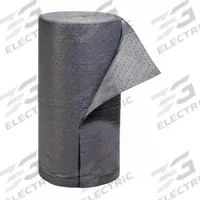 PIG Sorbent Roll: 150 ft Lg, 32 in Wd, Gray, Polypropylene, 150 ft Roll Lg, 32 in Roll Wd, Roll (MPN MAT175). Key specifications — Brand: PIG; Material: Polypropylene.