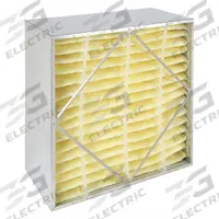 GRAINGER Rigid Cell Air Filter: 24 in x 24 in x 12 in, Fiberglass, No Header, MERV 14 (MPN 5W915). Key specifications — Brand: GRAINGER; Gasket Location: None; Frame or Header Material: Galvanized Steel; Media Material: Fiberglass.