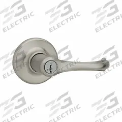 KWIKSET Door Lever Lockset: Office Lever Locksets, Nickel, ADA Compliant (MPN 405DNL-15-SMT-6AL-RCS). Key specifications — attr1024149: Not Ligature-Resistant; attr1011488: KWIKSET; attr1011524: No Message; attr1011506: Rose; attr1011485: Yes; attr1059461: Satin Nickel-Plated : Zinc.