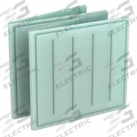 GRAINGER Link Air Filter: 25 in x 25 in x 1 in, 25 in Section Wd, 4 Sections, 2 Ply, MERV 8 (MPN 2DXA6). Key specifications — Performance Rating: MERV 8; Brand: GRAINGER; Media Material: Synthetic.