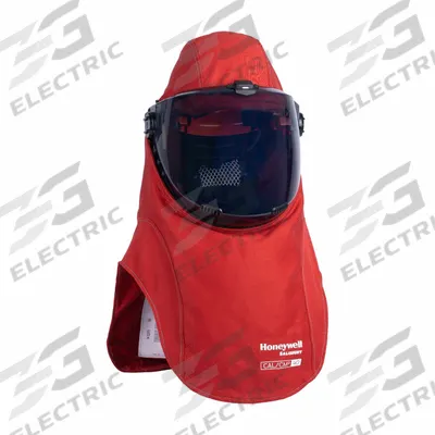 HONEYWELL SALISBURY Arc Flash Hood: 4 PPE CAT, 40 cal/sq cm ATPV, Cotton/Nylon Blend, Std - Category 4 Hoods