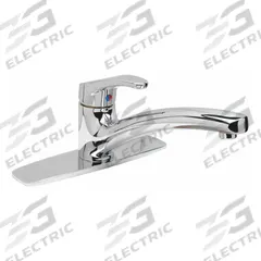 ZURN Low Arc Kitchen Faucet: AquaSpec®, Cast Brass, Single-Post, Deck, 1 Mounting Holes, Chrome, Arc (MPN Z82300-XL-CP8). Key specifications — Series: AquaSpec®; Brand: ZURN.