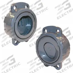 HAYWARD Wafer Check Valve: Swing, Inline Valve Body, 3 in Pipe Size, Wafer, CPVC, For Water Media (MPN WCV2300VH). Key specifications — attr1059408: HAYWARD; attr1059425: CPVC.