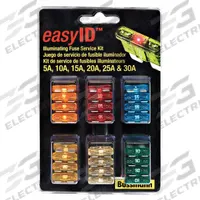 BUSSMANN Fuse Kit: Includes Series ATC-ID, Automotive Fuses, 5 A – 30 A Range (MPN ATM-ID-SK). Key specifications — Fuse Series Included: ATC-ID; Tool Included: None; Brand: BUSSMANN.