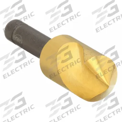 KEO Countersink: 90°, 1 Flute, 1/2 in Body Dia - Fast-Cutting Single-Flute Countersinks