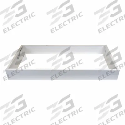 LUMINATION Surface Mount Kit: 25 in Wd, 50 in Lg - Surface Mount Kits for Panel & Troffer Lights