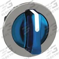 SCHNEIDER ELECTRIC Short-Handled Selector Switch: 30 mm Panel Mount Size, 3 Positions, Series XB4 (MPN ZB4FK1863). Key specifications — Action: Maintained/Maintained/Momentary; Cam: No Cam Included; Brand: SCHNEIDER; Switch Bezel Material Type: Metallic.