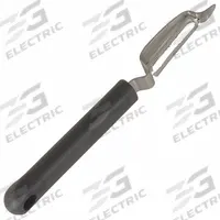 CRESTWARE Peeler: 1 3/4 in Blade Lg, Plastic, NSF Certified, KN09. Key specifications — Manufacturer Part Number: KN09; NSF Certified: Yes; Product Type: Peeler; Brand: CRESTWARE.