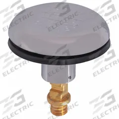 APPROVED VENDOR Drain Stopper: Plastic, Chrome-Plated, Black, Pop Up (MPN 35240). Key specifications — Material: Plastic; Color: Black; Brand: APPROVED VENDOR; Application: Tub.