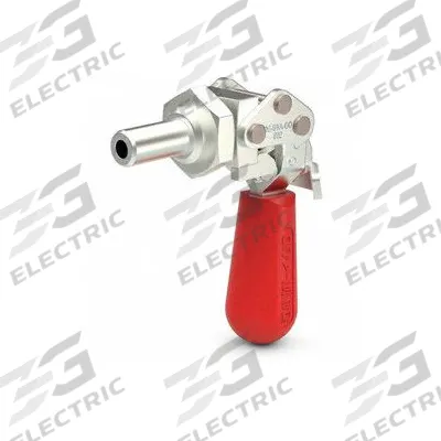 DE-STA-CO Straight Line Clamp: Flange Base Mounting, Std Horizontal Handle, 0.24 in Arm Lg - Standard Straight-Line Toggle Clamps