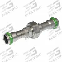 APOLLO Crimp Union Fitting: 2 in Pipe x 2 in Pipe Size, Press-fit x Press-fit, EPDM, SmartPress (MPN 123457026). Key specifications — Brand: APOLLO; Series: SmartPress.