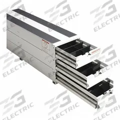 WEATHER GUARD Truck or Van Storage Drawer: Aluminum, 3 Shelves, 49 in Overall Dp, Cargo Vans/Trucks (MPN 327-3). Key specifications — Brand: WEATHER GUARD; Color: White.