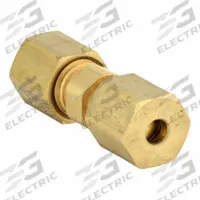 WEATHERHEAD Compression Fitting Union: 1/8 in OD x 1/8 in OD Fitting Size, Compression x Compression (MPN 62X2). Key specifications — Brand: WEATHERHEAD.