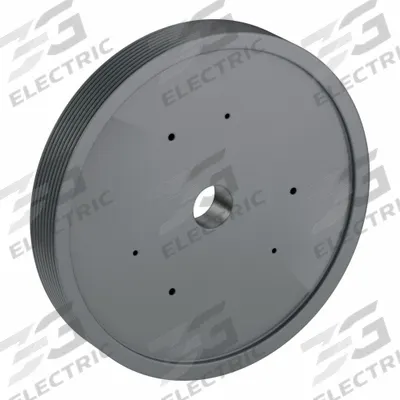 APPROVED VENDOR V-Belt Pulley: 3V2500, 8 Groove, 25 in OD, Bushed Bore - Bushed-Bore Cast-Iron Wedge V-Belt Pulleys