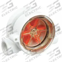 GEMS SENSORS Flow Indicator: Rotor, Polypropylene, 1/4 in FNPT, 1/4 in Connection Size, FNPT, Buna-N (MPN RFI, 155420). Key specifications — Brand: GEMS SENSORS; Sight Material: Polysulfone; Connection Type: FNPT; Flow Direction: Horizontal Left; Seal Material: Buna-N; Wetted Material: Polypropylene.