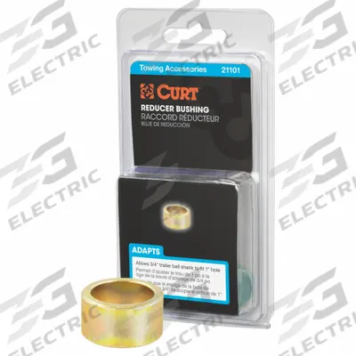 CURT Trailer Ball Reducer: Trailer Ball Reducer, 1/2 in Overall Lg, 1 in Overall Wd - Fleet and Vehicle Maintenance