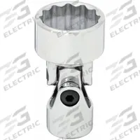 WESTWARD Flex Socket: 3/8 in Drive Size, 11/16 in Socket Size, 12-Point, Std, Chrome (MPN 10E899). Key specifications — attr1204348: WESTWARD; attr1204349: Chrome.