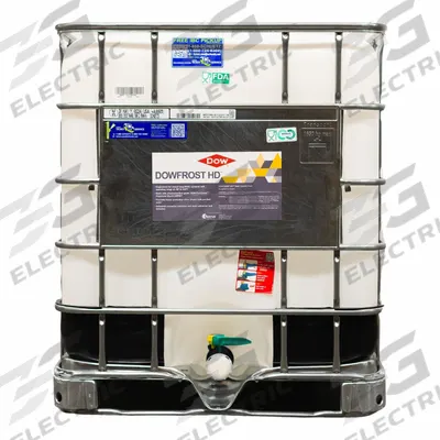 DOWFROST Heat Transfer Fluid: DOWFROST HD, 35% Concentration, Yellow - Propylene Glycol