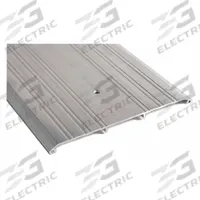 NATIONAL GUARD Door Threshold: Saddle, Aluminum, 4 ft Lg (MPN 430E - 48). Key specifications — Brand: NATIONAL GUARD; Transition Type: Fluted.