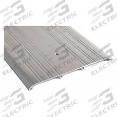 NATIONAL GUARD Door Threshold: Saddle, Aluminum, 4 ft Lg (MPN 430E - 48). Key specifications — Brand: NATIONAL GUARD; Transition Type: Fluted.