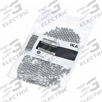 IKA Stainless Steel Balls: 1/4 in Overall Dia, Stainless Steel - Homogenizer Accessories