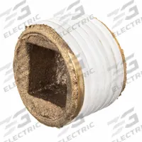 APPROVED VENDOR Plug: Square Drive Cored Plug, 1 1/2 in, BSPT Threaded, Class 125, C89833 Brass (MPN ZUSA-PF-10704). Key specifications — Brand: APPROVED VENDOR; Maximum Operating Pressure: 125 psi @ 72° F.