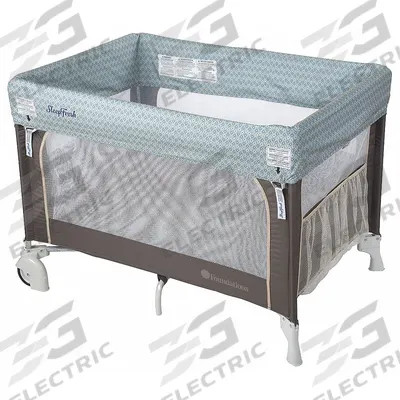 FOUNDATIONS Play Yard Crib: 40 1/4 in Overall Lg, 28 1/4 in Overall Wd, 32 1/4 in Overall Ht - Playards
