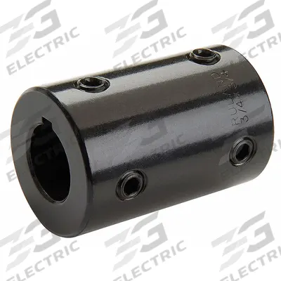 RULAND MANUFACTURING Rigid Shaft Coupling: 1 3/8 in Bore Dia 1, 1 3/8 in Bore Dia 2 - Set Screw Rigid Shaft Couplings