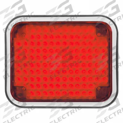 CODE 3 Perimeter Light: Emergency Vehicle Perimeter Light, Red, 9.6 W Watt - Emergency Vehicle Perimeter Lights