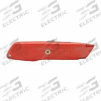 STANLEY Safety Knife: 6 in Overall Lg, Textured, 1 1/4 in Overall Wd, Aluminum, Orange, Tools Needed (MPN 10-189C). Key specifications — attr307884: Tools Needed; attr307885: Steel Rounded Tip; attr307882: Orange; attr307878: Textured; attr307881: Aluminum; attr324892: STANLEY.