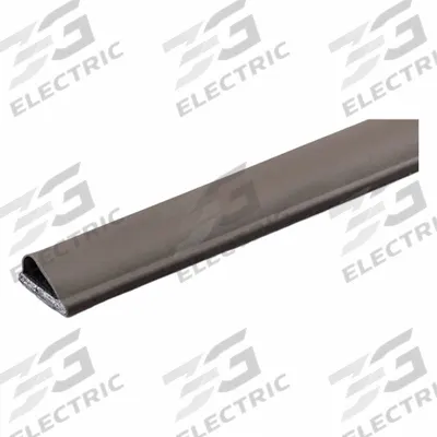 LORIENT Fire and Smoke Seal: Bulb, Self-Adhesive Mounting, Std, Elastomeric/Graphite/PVC - Fire & Smoke Perimeter Door Seals & Gaskets