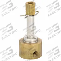DAYTON Solenoid Valve Body: 3-Way, Normally Closed, 1/8 in Pipe Size, Brass Body, NBR Seal (MPN 016655). Key specifications — Pipe Size: 1/8 in; Brand: DAYTON; Operating Environment: Indoor.