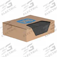 PIG Sorbent Pad: 25 1/4 oz Volume Absorbed Per Pad, 20 in x 16 in Pad Size (L x W), 50 PK (MPN MAT2906). Key specifications — Brand: PIG; Perforated: Perforated; Material: Polypropylene.