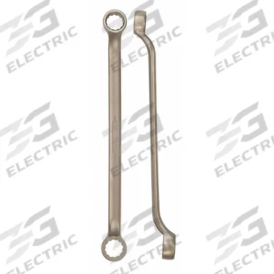 AMPCO Box End Wrench: Natural, 1 in_1 1/8 in Head Size, 15 in Overall Lg - SAE, Double End, 12-Point, Box End Nonsparking Wrenches