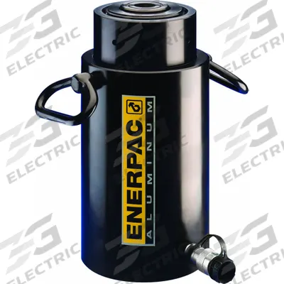 ENERPAC Lock Nut Hydraulic Ram: 150 ton Nominal Capacity, 8 in Nominal Stroke Lg - Lightweight Lock Nut Rams