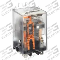 SCHNEIDER Flange Mount Relay: Surface (Side Flange) Mounted, 10 A Current Rating, 120V AC, DPDT (MPN 8501KFR12V20). Key specifications — Brand: SCHNEIDER; Base Type: Square; Mounting Style: Side Flange; Electrical Connection: Push-On Terminal; Manufacturer Part Number: 8501KFR12V20; Operating Current: 1.5 A at 240V AC (Inductive Load); Series: Square D Universal Series.