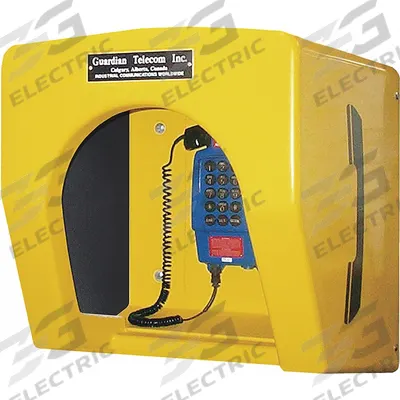 GUARDIAN Acoustic Booth: Yellow, Completely Maint-Free/Used Indoors, Outdoors and Offshore - Acoustic Booths