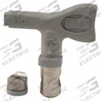 GRACO Airless Spray Gun Tip: Tips for Airless Spray Guns, Airless Spray Gun Tip, 0.035 in Tip Size (MPN XHD435). Key specifications — Product Type: Airless Spray Gun Tip; Compatible with Manufacturer Model Number: XHD001; Brand: GRACO; Color: Gray; Compatible with Series: XHF; Product Grouping: Tips for Airless Spray Guns.