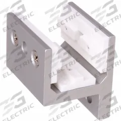 Linear Bearing: 15 Series, 2 13/16 in L x 2 1/2 in W x 2 3/4 in H, Silver, Single Flanged, Std (MPN 6515). Key specifications — Brand: 80/20; Housing Material: Aluminum; Finish: Anodized.