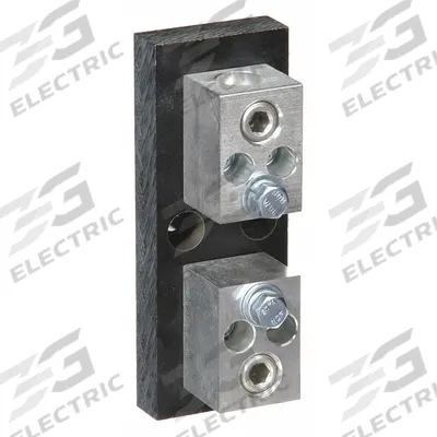 MERSEN Fuse Block: Open Block Design, 1 Pole, 300 V AC, Box Lug - Fuse Blocks for UL Class T Fuses