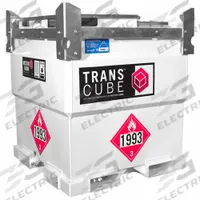 WESTERN GLOBAL Transfer Tank: Square, 45 in Overall Dp, 52 in Overall Ht, 45 in Overall Wd (MPN TCGWN0010). Key specifications — Brand: WESTERN GLOBAL; Compatible Fluid Type: Diesel Fuel; Includes: Lockable Equipment Cabinet; Standards: DOT Compliant.