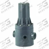 PLAST-O-MATIC Pressure Regulator: PVC, FKM, NPT x NPT, 1 in Inlet Connection Size, 10 psi to 150 psi (MPN PRHM100V-PV). Key specifications — Brand: PLAST-O-MATIC.