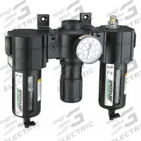 SPEEDAIRE Filter/Regulator/Lubricator: 3/8 in NPT, 114 cfm, 150 psi Max Op Pressure, 5 micron (MPN 7D735). Key specifications — attr109524: SPEEDAIRE.