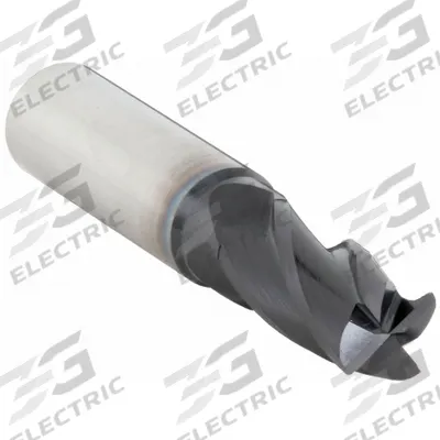 OSG Square End Mill: Carbide, TiAlN Coated, 4 Flute, 9/16" Mill Dia, 1-1/8" LOC - General Purpose Carbide Square End Mills