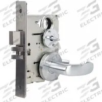 FALCON LOCK Door Lockset: Privacy Lever Locksets, Chrome, ADA Compliant (MPN MA301 QN 626). Key specifications — Ligature Resistance: Not Ligature-Resistant; Brand: FALCON LOCK; Lockset Function ANSI Code: F02; Visual Indicator Message: No Message; Lockset Style: Quantum; ADA Compliant: Yes; Finish: Satin Chromium-Plated.
