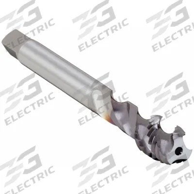 OSG Spiral Flute Tap: 3/8"-24 UNF, H3 / 2B-3B, 3 Flute - Spiral-Flute Taps for Steel & Stainless Steel