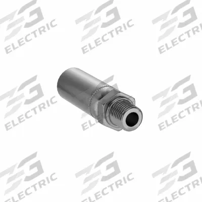 KURT Hydraulic Crimp Fitting: Carbon Steel, Straight, -4 For Hose Dash Size - Kurt Crimp Hydraulic Hose Fittings with ORB Connection