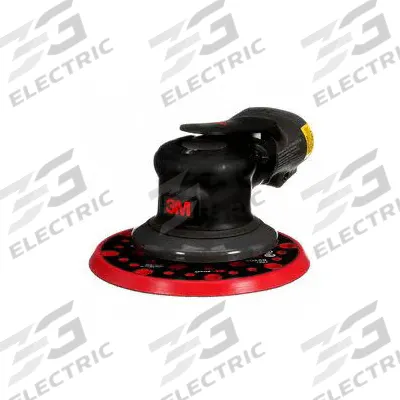 3M Air Orbital Sander: 5 in Disc, Hook and Loop/Pressure Sensitive Adhesive - Non-Vacuum Random Orbital Sanders