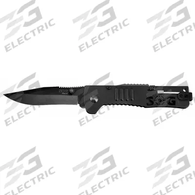 SOG Folding Knife: 3 1/4 in Blade Lg, 4 1/4 in Closed Lg, 7 1/2 in Overall Lg - Assisted-Opening Folding Knives