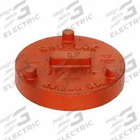 GRUVLOK Cap: Cap, 1 in, Ductile Iron, Grooved, 1 1/4 in Lg (MPN 0390131928). Key specifications — Brand: GRUVLOK.